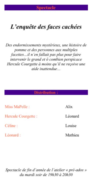 L'enquete des faces cachees VERSO
